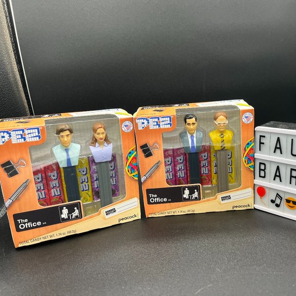 The Office Other Pez The Office Gift Set 2 Pack Michael Dwight Jim